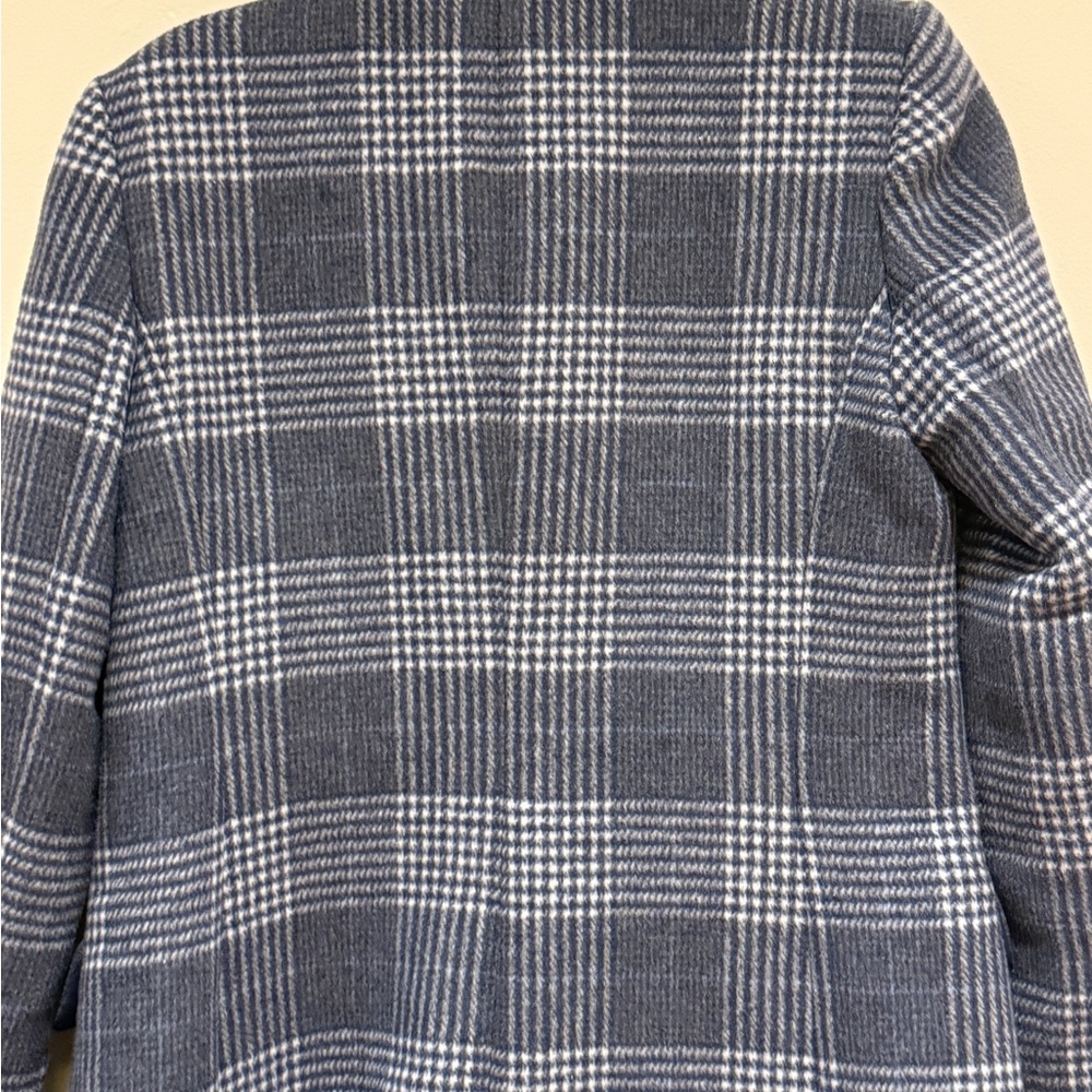 Reformation York Coat (blue plaid) - Picture 10 of 10